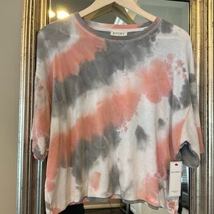 Red Dress Tie Dye Shirt